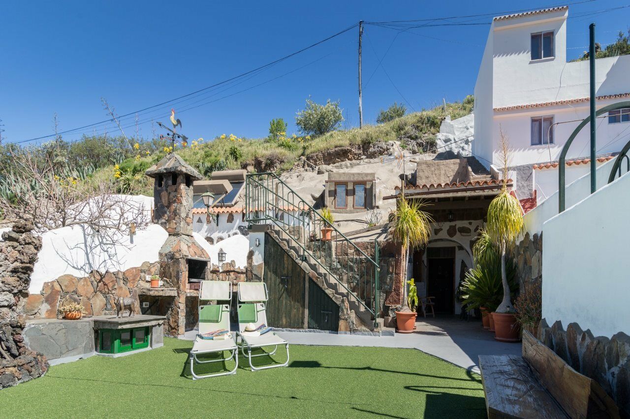 Casa Cueva Las Margaritas Artenara Exterior photo